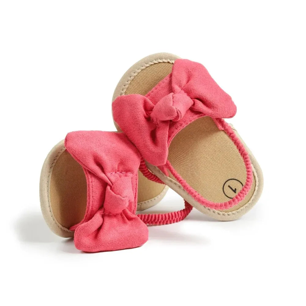 Alvidon™ BowStep – Weiche Barfuß-Sandalen für Babys & erste Schritte