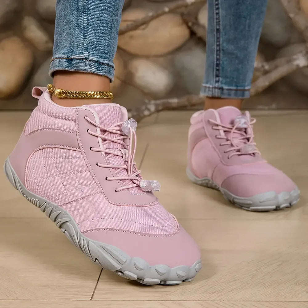 Alvidon™ PastellPur – Warme Damen-Barfußschuhe in Pastellfarben