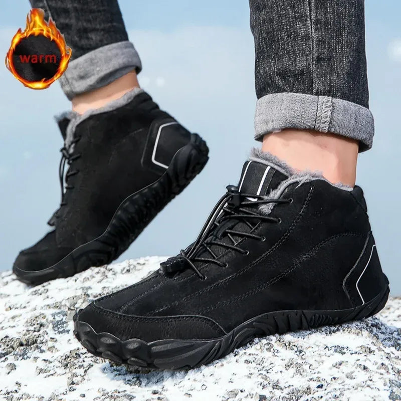 Alvidon™ TrekWarm – Gefütterte Barfußschuhe für kalte Trails