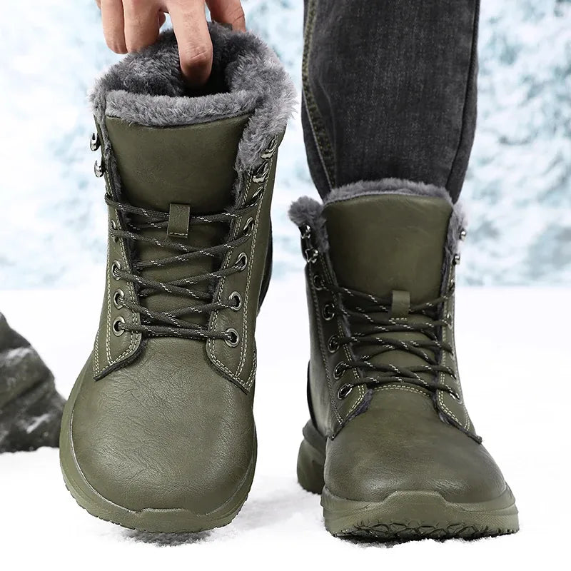 Alvidon™ WaldWarm – Warmer Barfußstiefel für Schnee & Waldwege