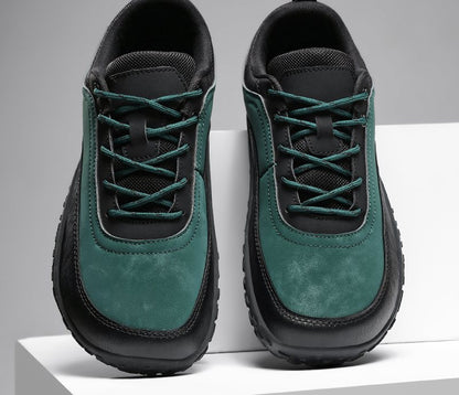 Alvidon™ TerraCuoio - Elegante Barfußschuhe Leder-Optik - Damen Herren bequeme Barfußschuhe