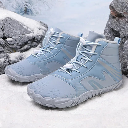 Alvidon™ BeerenSchnee – Sportlicher Barfuß-Winterschuh in Beerentönen