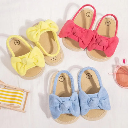 Alvidon™ BowStep – Weiche Barfuß-Sandalen für Babys & erste Schritte