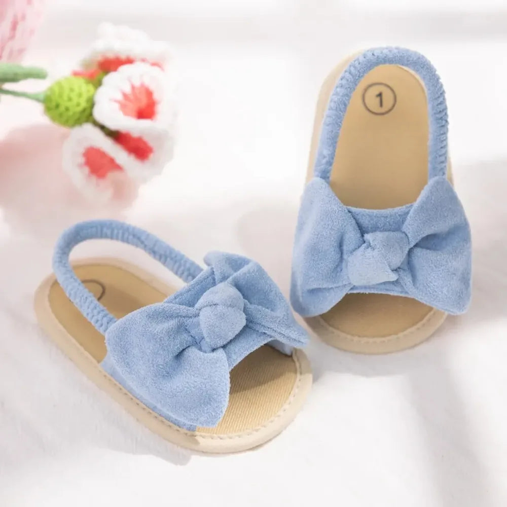 Alvidon™ BowStep – Weiche Barfuß-Sandalen für Babys & erste Schritte