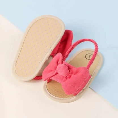 Alvidon™ BowStep – Weiche Barfuß-Sandalen für Babys & erste Schritte