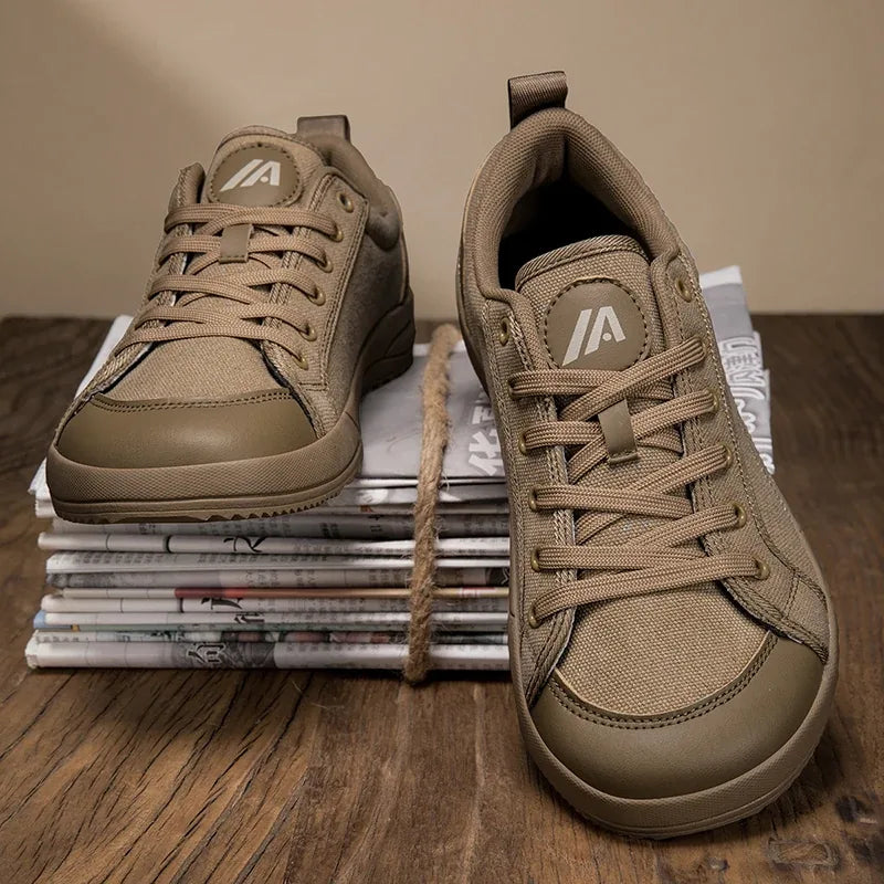 Alvidon™ BreitPur – Extra breite Barfußschuhe aus Canvas