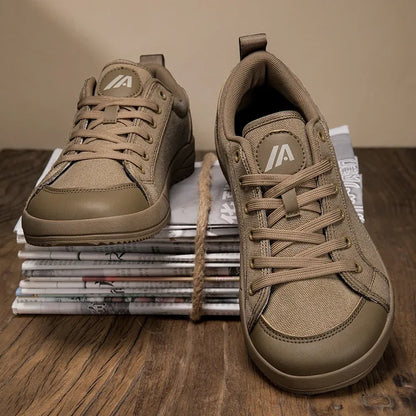 Alvidon™ BreitPur – Extra breite Barfußschuhe aus Canvas