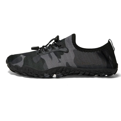 Alvidon™ CamoFlex – Schnelltrocknende Barfußschuhe im Camo-Look