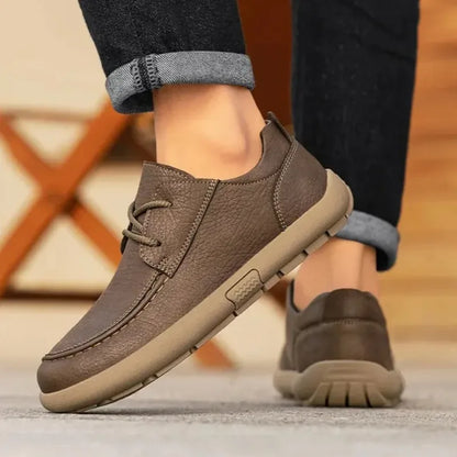 Alvidon™ CityMoc – Handgefertigte Leder-Barfußschuhe (Mokassin)