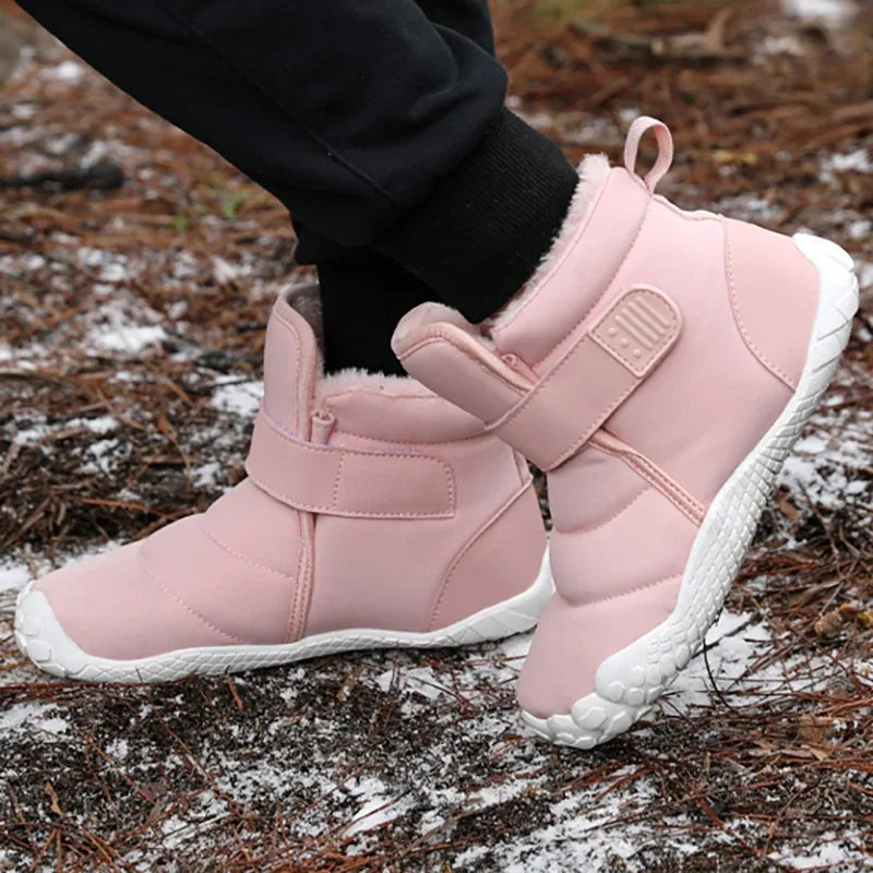 Alvidon™ FellStep – Barfuß-Winterschuhe für Kinder mit Kuschelfutter