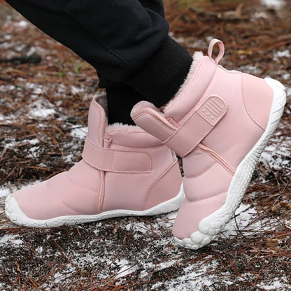 Alvidon™ FellStep – Barfuß-Winterschuhe für Kinder mit Kuschelfutter