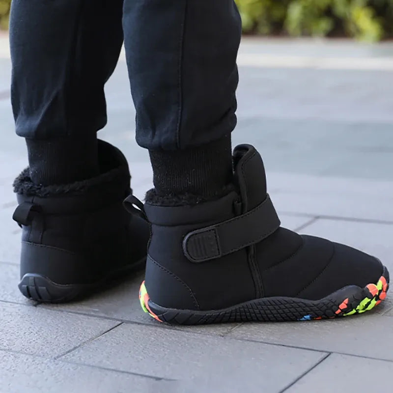 Alvidon™ FellStep – Barfuß-Winterschuhe für Kinder mit Kuschelfutter