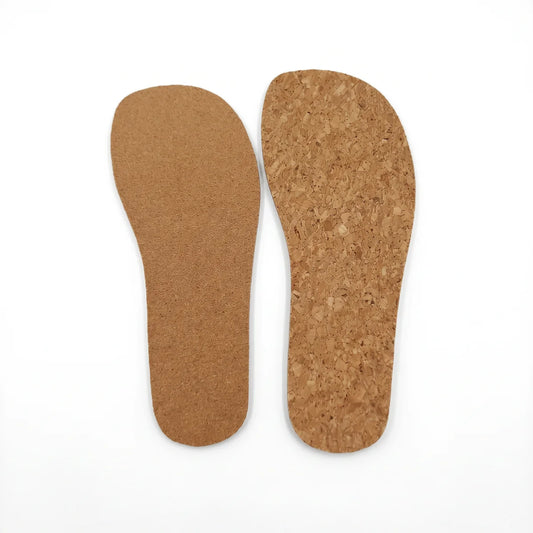 Alvidon KorkSohle – Einlegesohle aus Naturkork, Produktansicht, Zubehör für Barfußschuhe