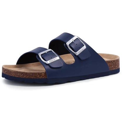 Alvidon™ KorkStep – Kork-Barfußsandalen mit Doppelschnalle