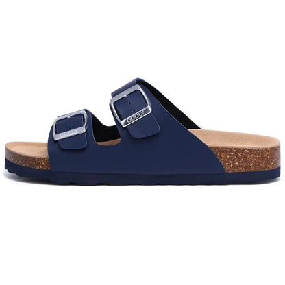 Alvidon™ KorkStep – Kork-Barfußsandalen mit Doppelschnalle