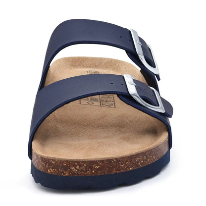 Alvidon™ KorkStep – Kork-Barfußsandalen mit Doppelschnalle
