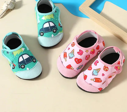 Alvidon™ KuschelStep – Barfuß-Hausschuhe für Kinder mit weicher Sohle