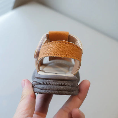 Alvidon™ LederKid – Sommer-Sandalen für Kinder mit geschlossener Zehenkappe