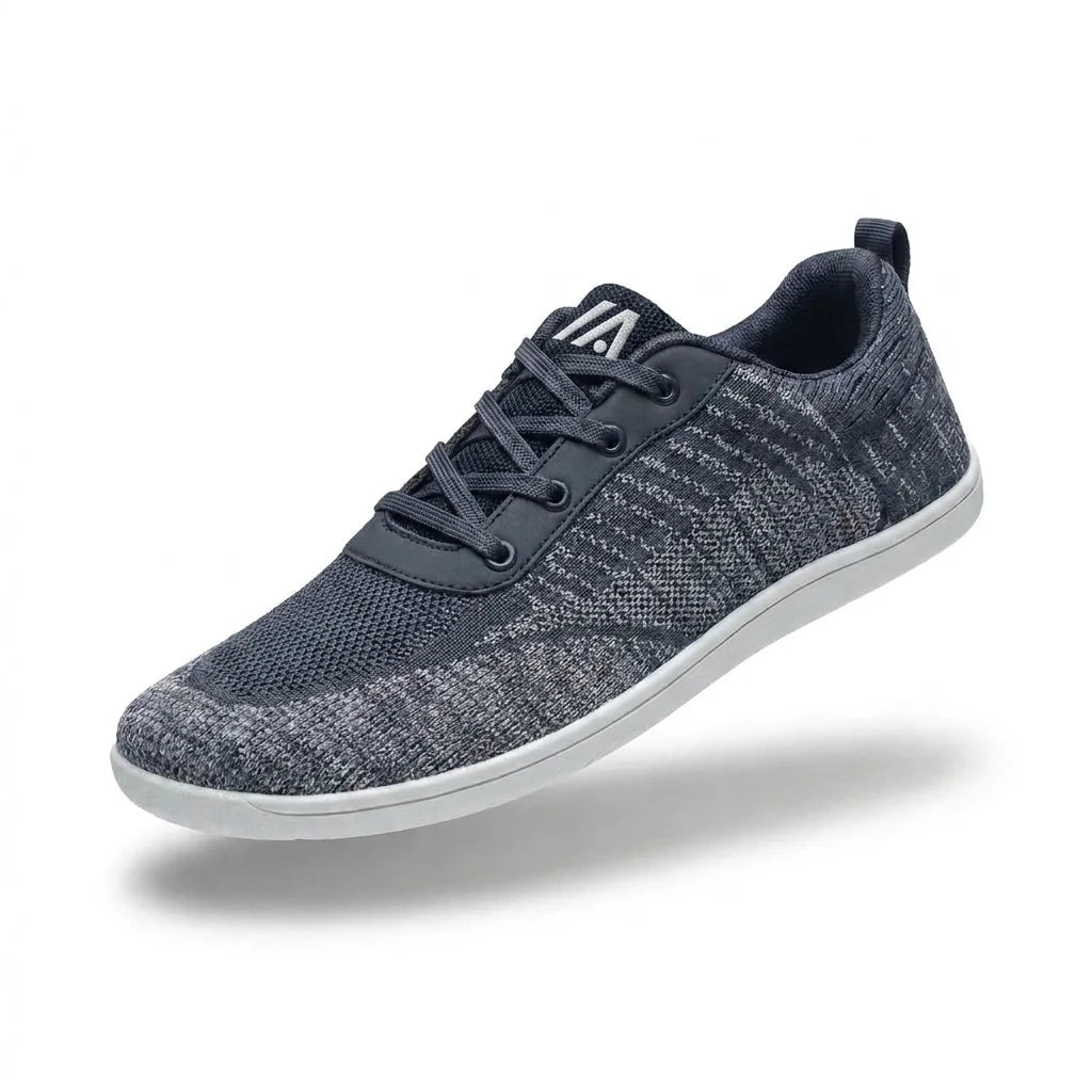 Alvidon LibertaStep Schwarz – Barfußschuhe, Produktansicht, für Damen und Herren