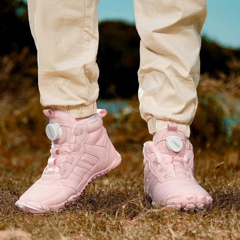 Alvidon™ NordicKid – Barfuß-Schneestiefel für Kinder & Eltern