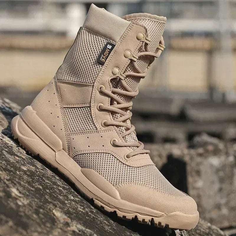 Alvidon™ OutdoorHoch – Hoher Barfußstiefel für raues Gelände