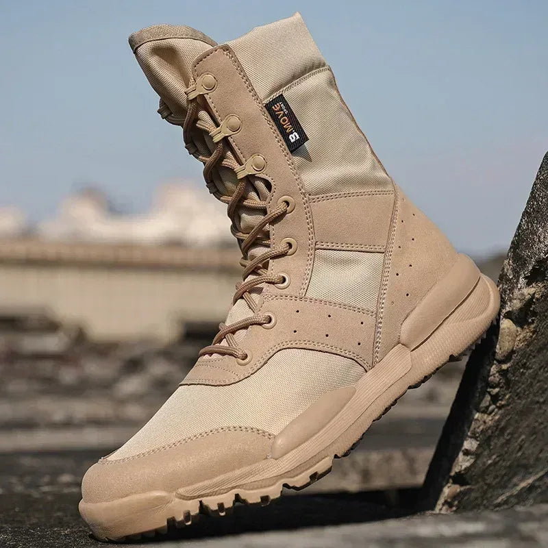 Alvidon™ OutdoorHoch – Hoher Barfußstiefel für raues Gelände