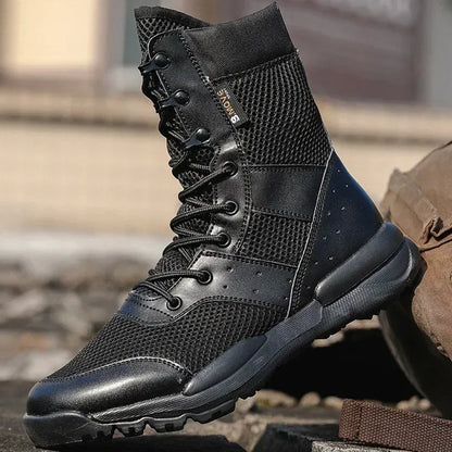 Alvidon™ OutdoorHoch – Hoher Barfußstiefel für raues Gelände
