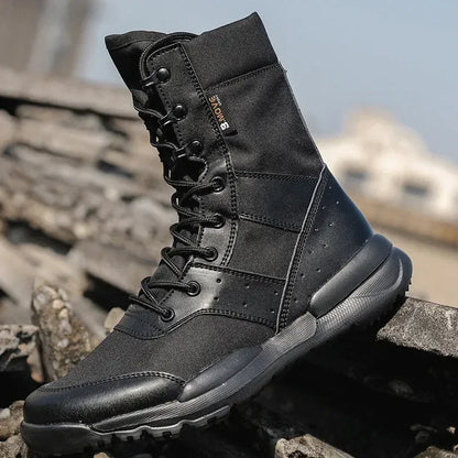 Alvidon™ OutdoorHoch – Hoher Barfußstiefel für raues Gelände