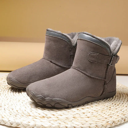 Alvidon™ PlueschBoot – Kuscheliger Barfuß-Winterboot zum Schlüpfen