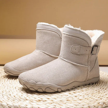 Alvidon™ PlueschBoot – Kuscheliger Barfuß-Winterboot zum Schlüpfen