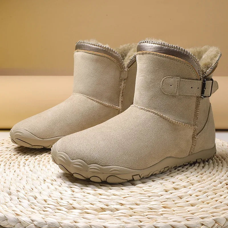 Alvidon™ PlueschBoot – Kuscheliger Barfuß-Winterboot zum Schlüpfen