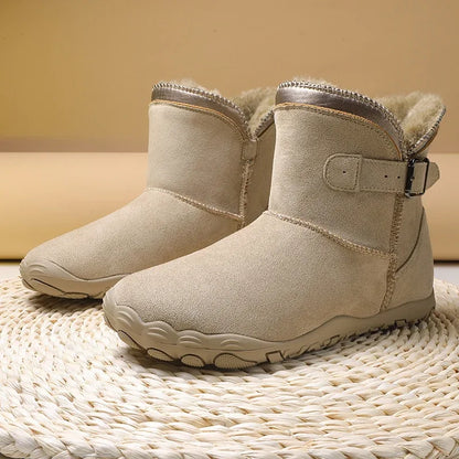 Alvidon™ PlueschBoot – Kuscheliger Barfuß-Winterboot zum Schlüpfen