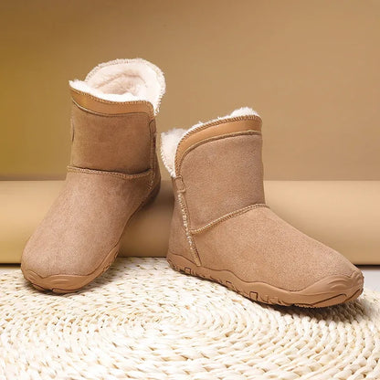 Alvidon™ PlueschBoot – Kuscheliger Barfuß-Winterboot zum Schlüpfen