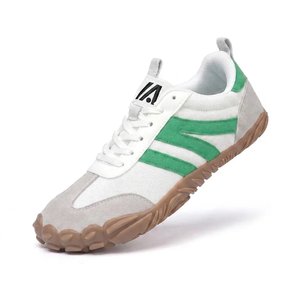 Alvidon RetroStride Dunkelgrau – Barfußschuhe, Produktansicht, für Damen und Herren