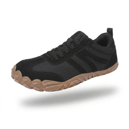 Alvidon RetroStride Dunkelgrau – Barfußschuhe, Produktansicht, für Damen und Herren