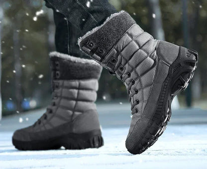 Alvidon™ SchneeHoch – Hoher Barfußstiefel für Schnee & Eis