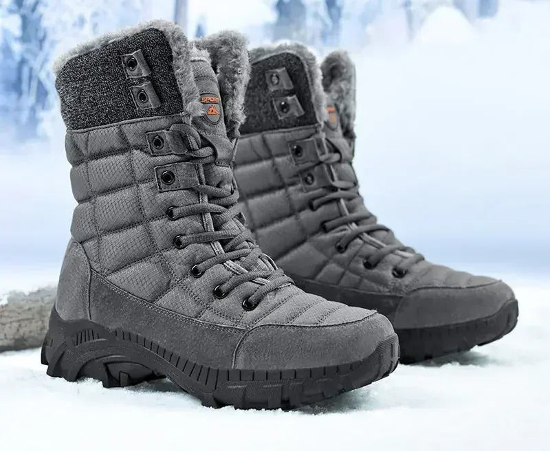 Alvidon™ SchneeHoch – Hoher Barfußstiefel für Schnee & Eis