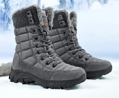Alvidon™ SchneeHoch – Hoher Barfußstiefel für Schnee & Eis