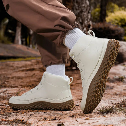 Alvidon™ SenfStep – Barfußstiefel in kräftigem Senfgelb