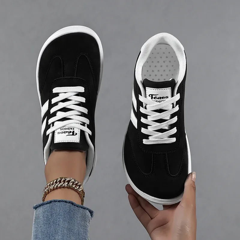 Alvidon™ StadtPur – Flache Barfußschuhe im Retro-Look