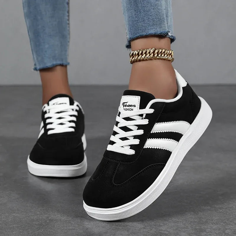 Alvidon™ StadtPur – Flache Barfußschuhe im Retro-Look