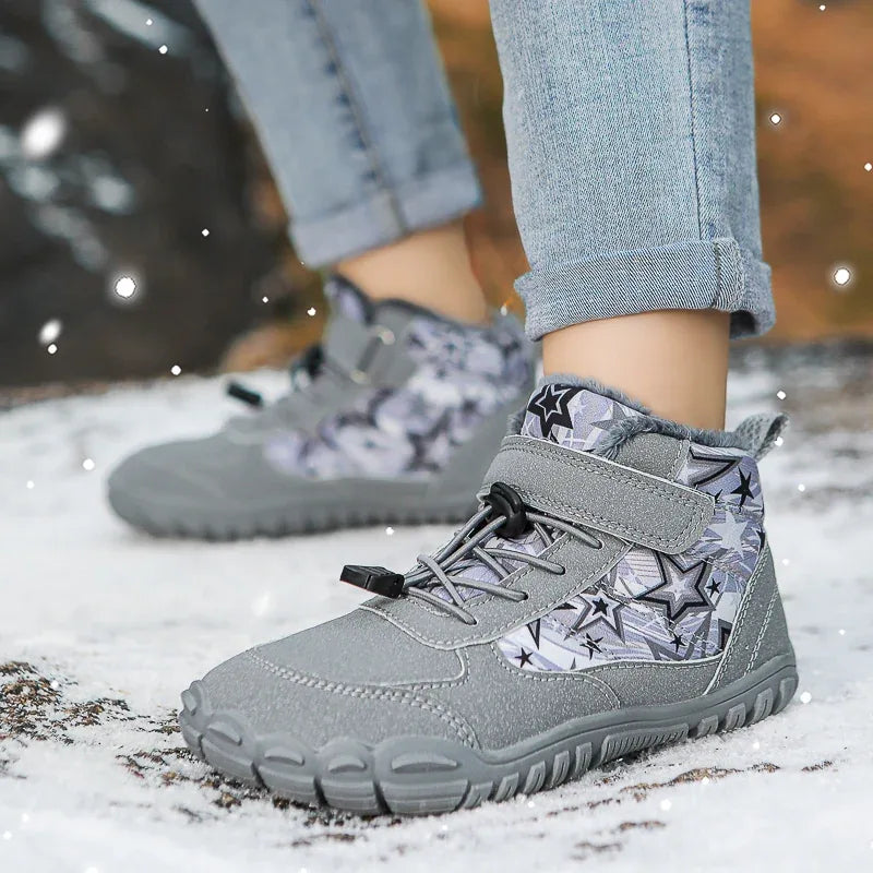 Alvidon™ SternPur – Gefütterte Barfuß-Winterschuhe für Kinder