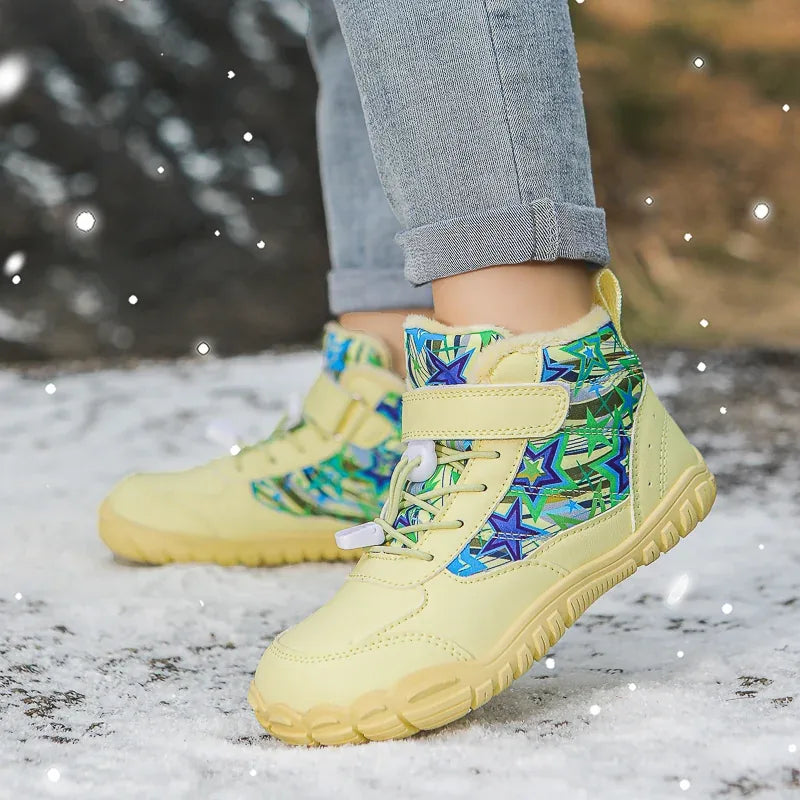 Alvidon™ SternPur – Gefütterte Barfuß-Winterschuhe für Kinder