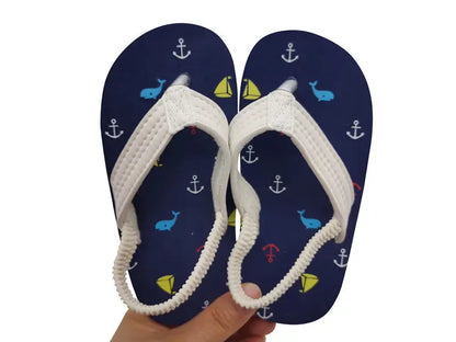 Alvidon™ StrandFlip – Leichte Zehentrenner für Kinder mit Fersenriemen