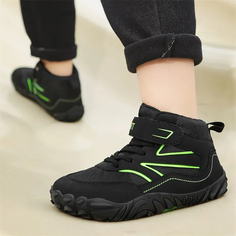 Alvidon™ TrailKid – Wasserdichte Barfuß-Wanderschuhe für Kinder