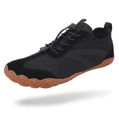 Alvidon TrailNova Braun – Barfußschuhe, Produktansicht, für Damen und Herren