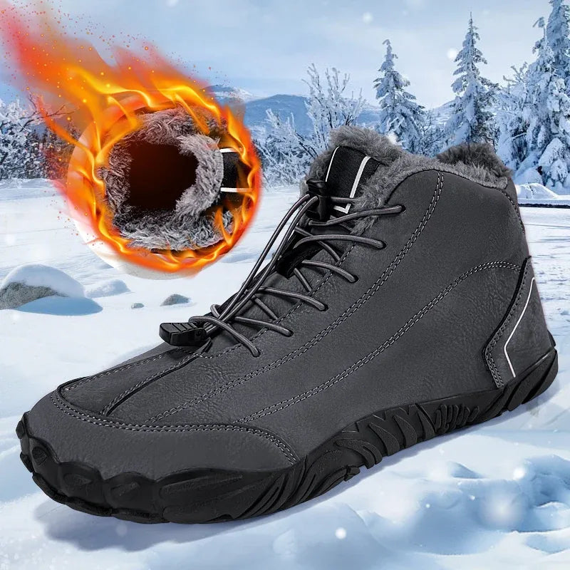 Alvidon™ TrekWarm – Gefütterte Barfußschuhe für kalte Trails