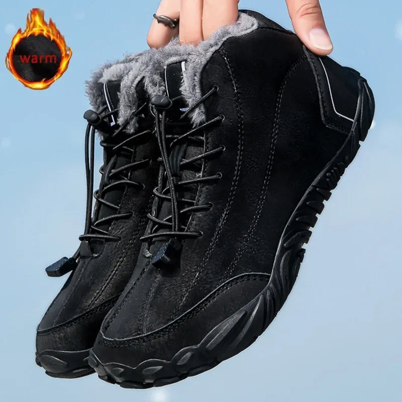 Alvidon™ TrekWarm – Gefütterte Barfußschuhe für kalte Trails