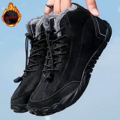 Alvidon™ TrekWarm – Gefütterte Barfußschuhe für kalte Trails