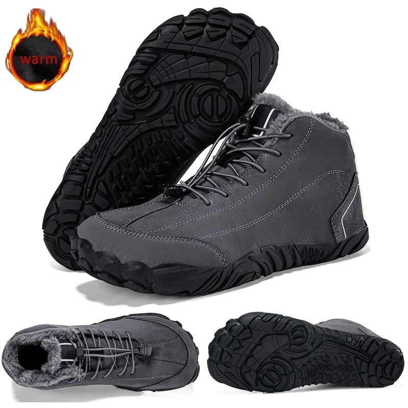 Alvidon™ TrekWarm – Gefütterte Barfußschuhe für kalte Trails